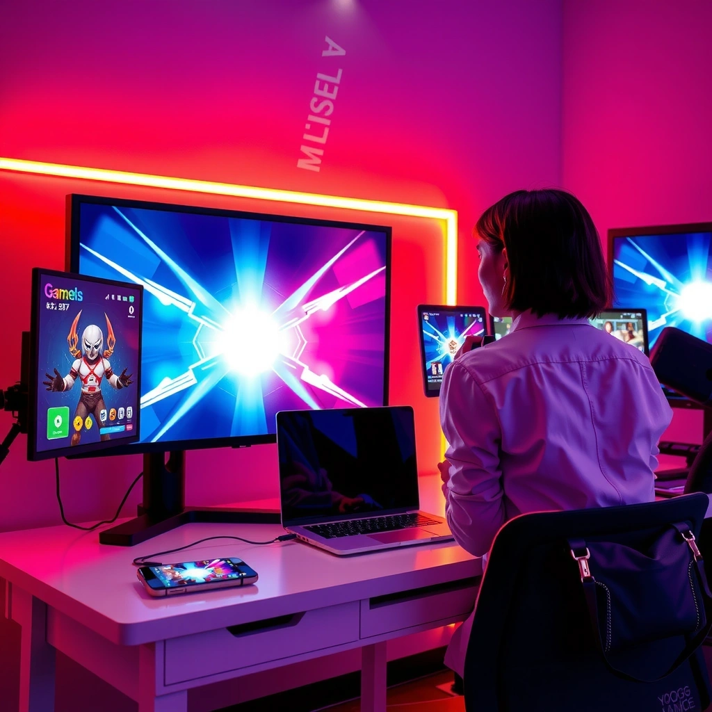 Desarrollo de juegos móviles con tecnología avanzada